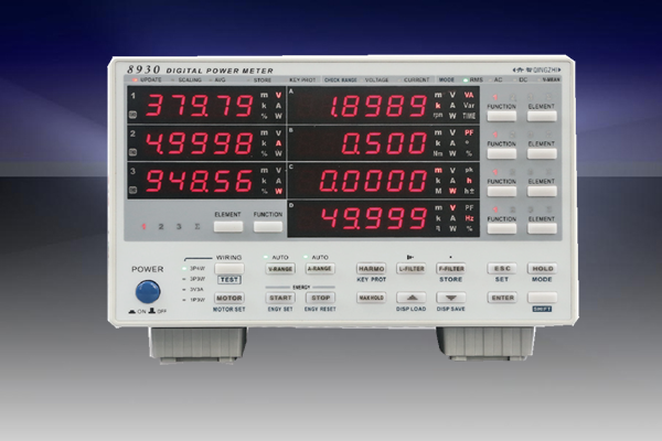 8930三相高精度功率计
